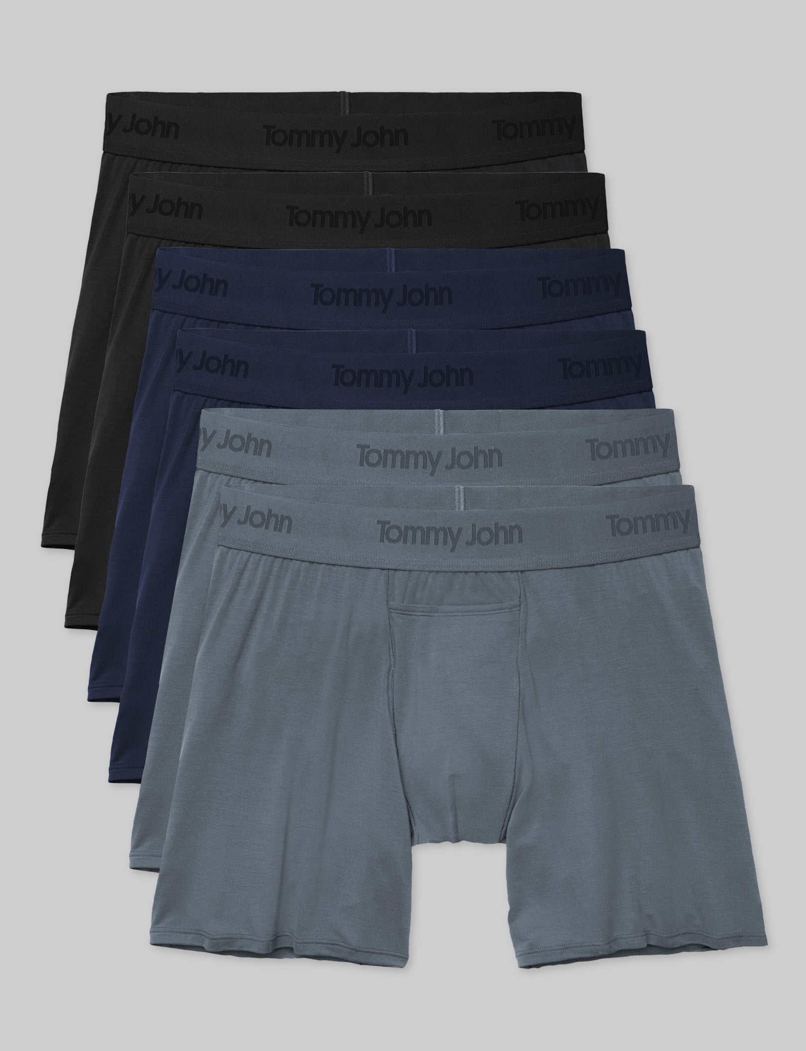 Second Skin Relaxed Fit Boxer 6" (6-Pack) - Image 2
