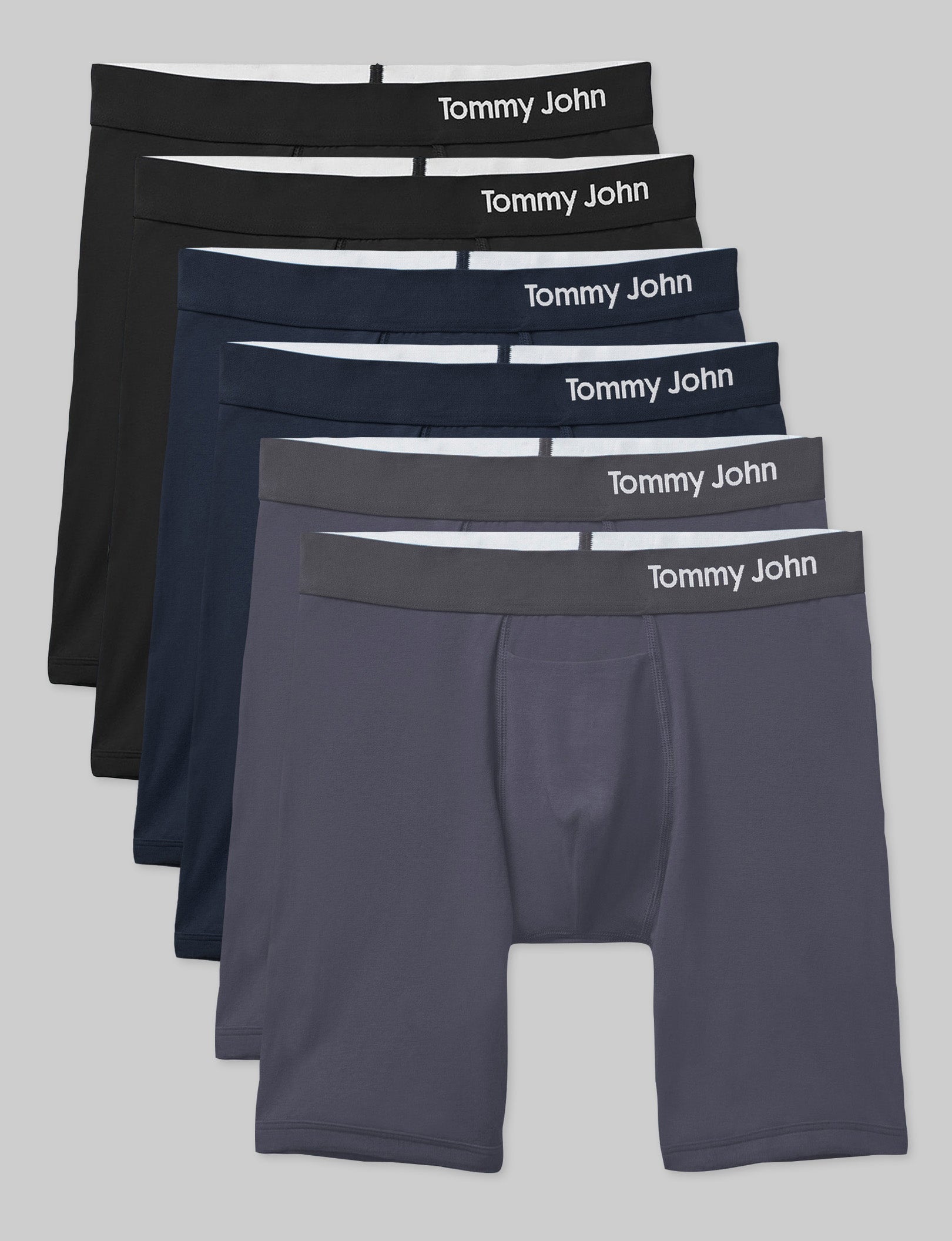 Cool Cotton Boxer Brief 8" (6-Pack) - Image 2
