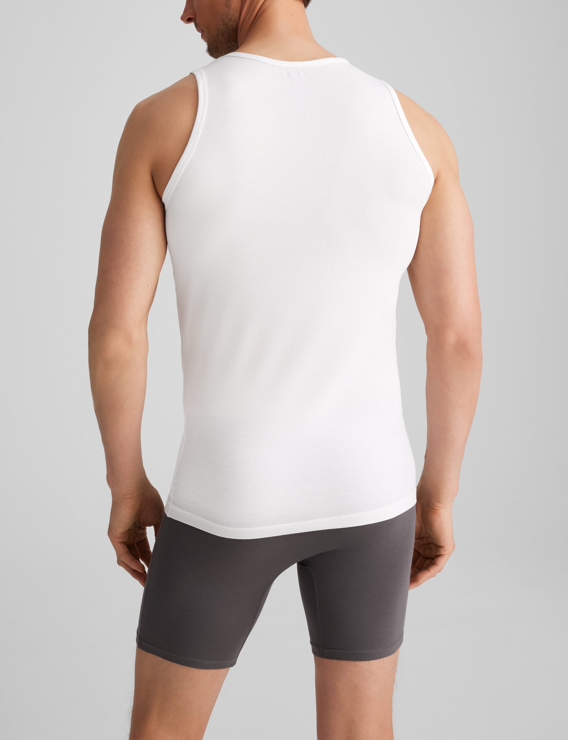 Cool Cotton Tank Stay-Tucked Undershirt (6-Pack) - Image 3