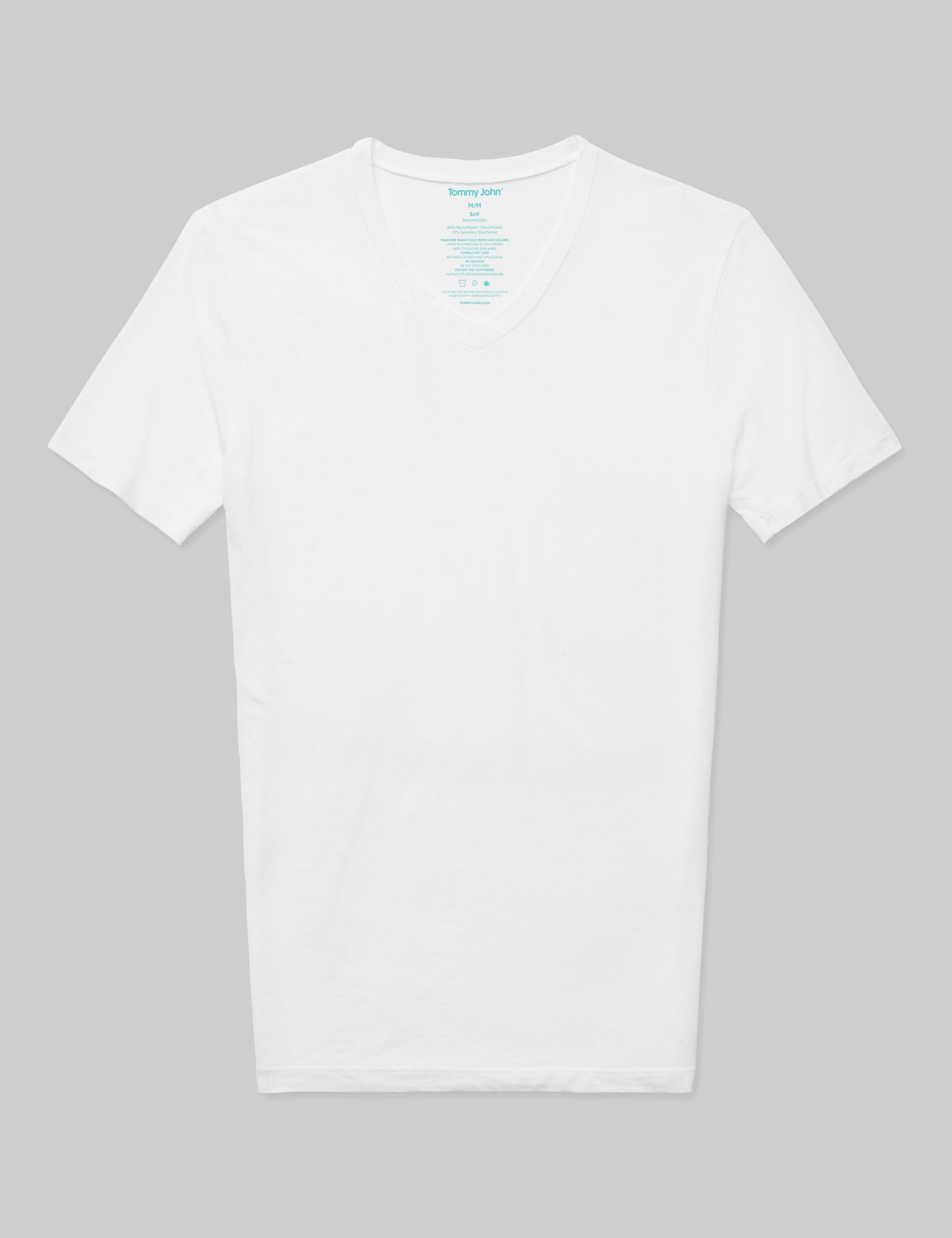 Second Skin High V-Neck Stay-Tucked Undershirt - Image 6
