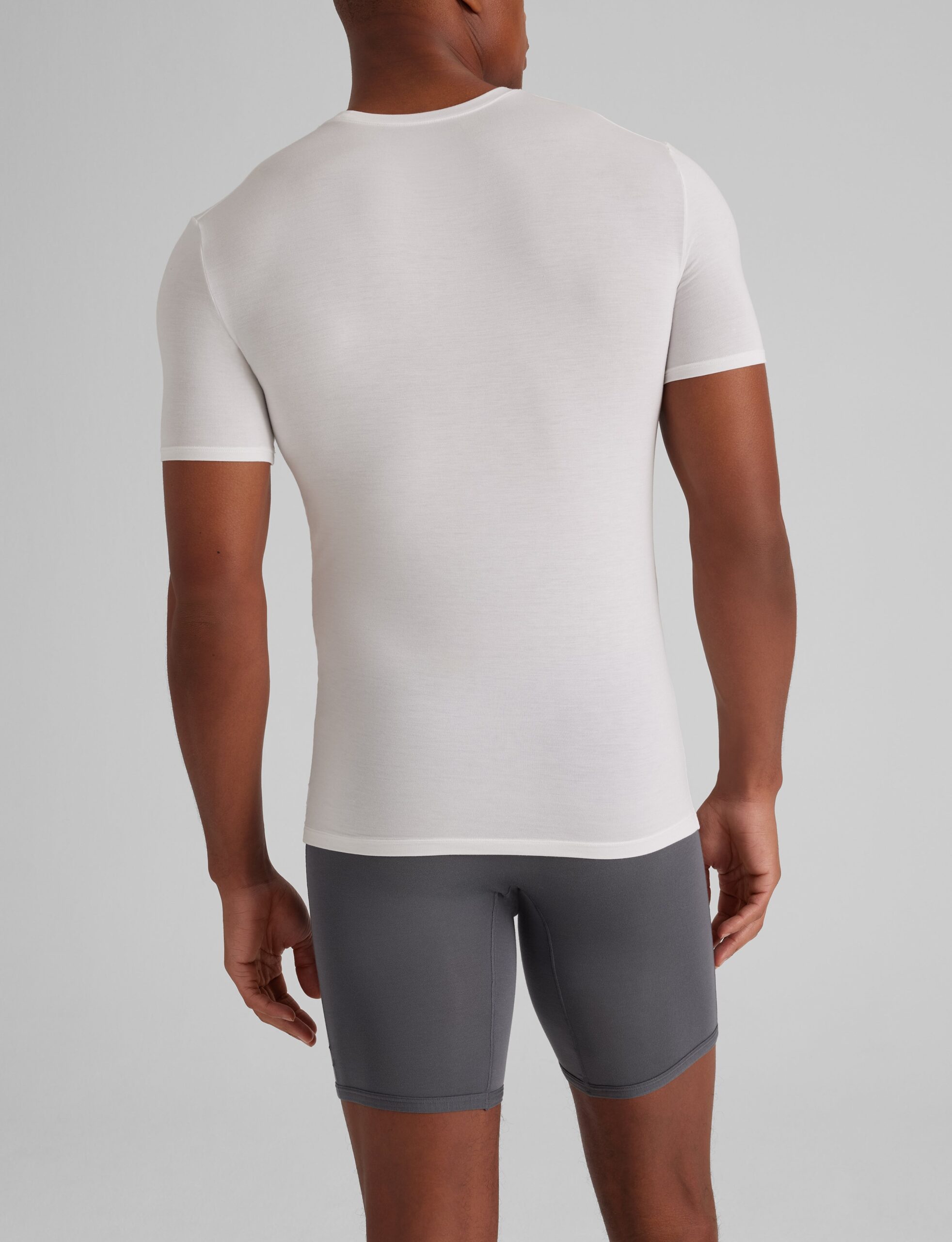 Second Skin Crew Neck Stay-Tucked Undershirt (3-Pack) - Image 3