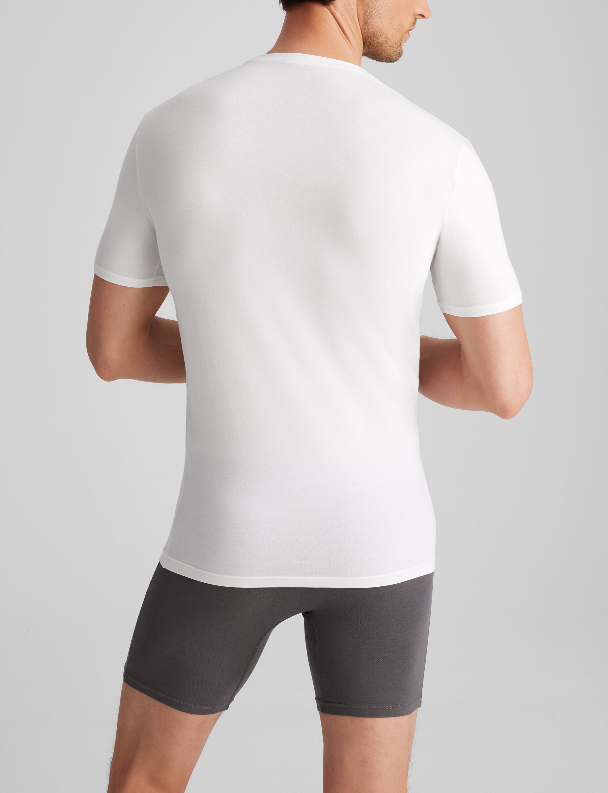Cool Cotton Crew Neck Stay-Tucked Undershirt - Image 3