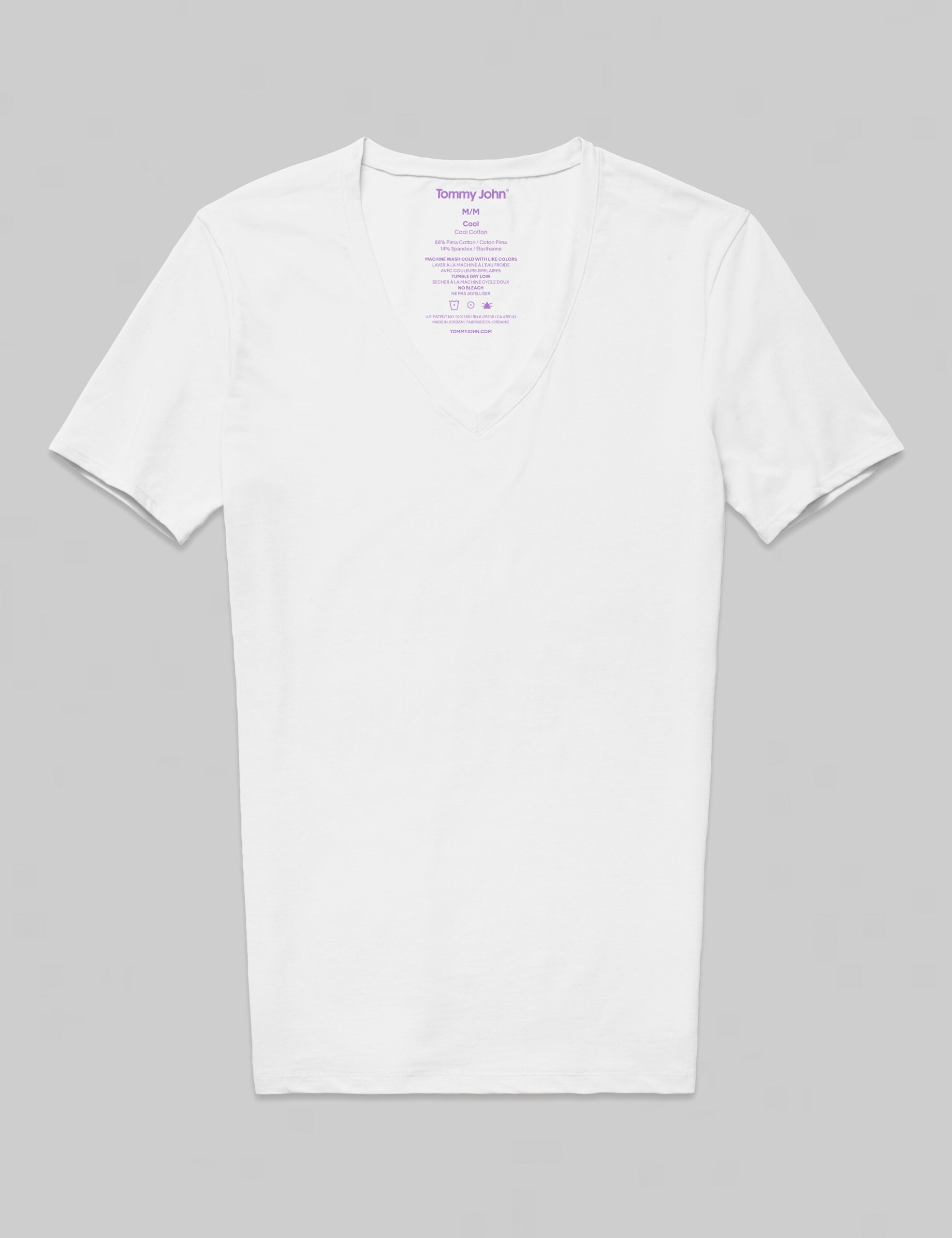 Cool Cotton Deep V-Neck Stay-Tucked Undershirt - Image 5