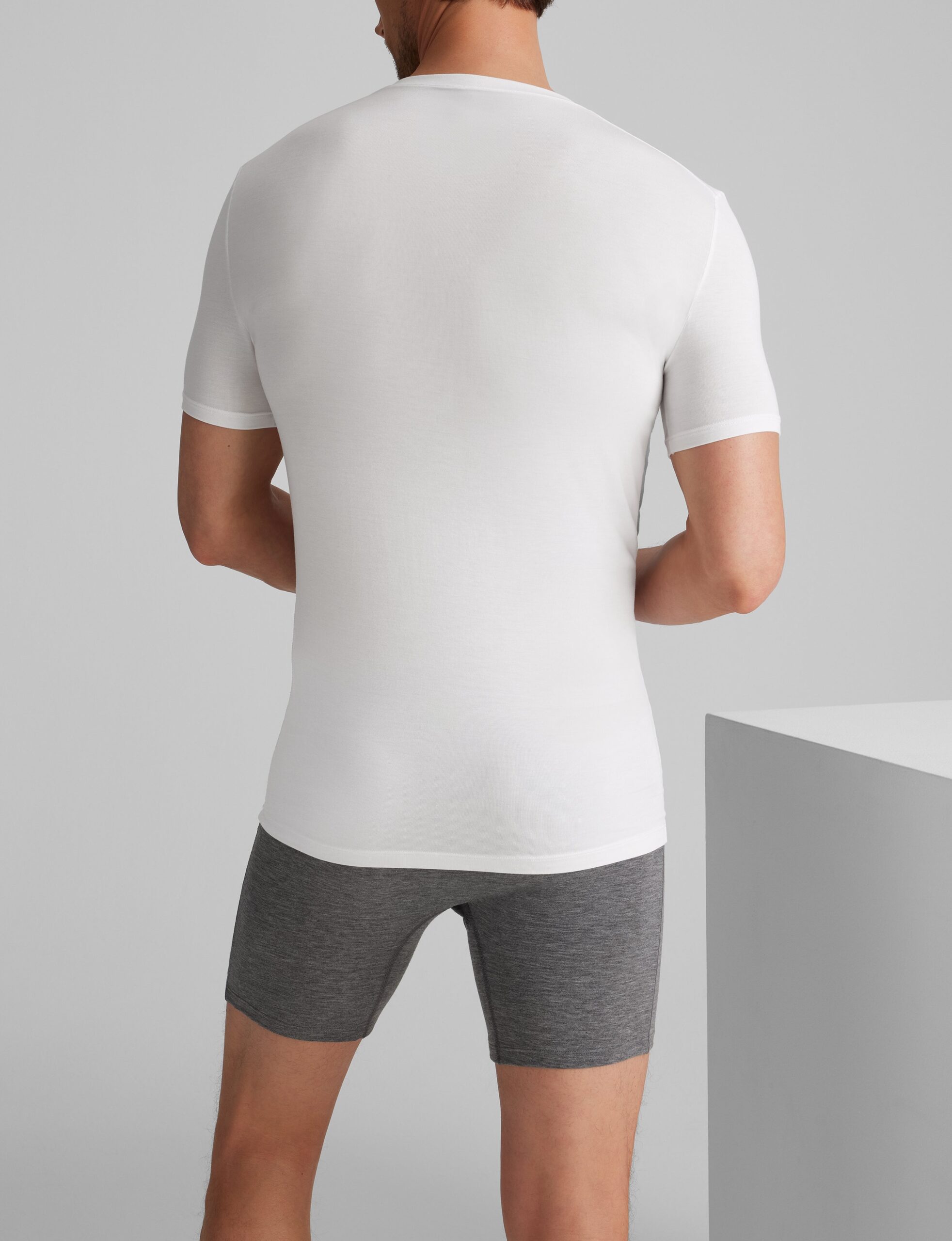 Second Skin Deep V-Neck Stay-Tucked Undershirt (6-Pack) - Image 4