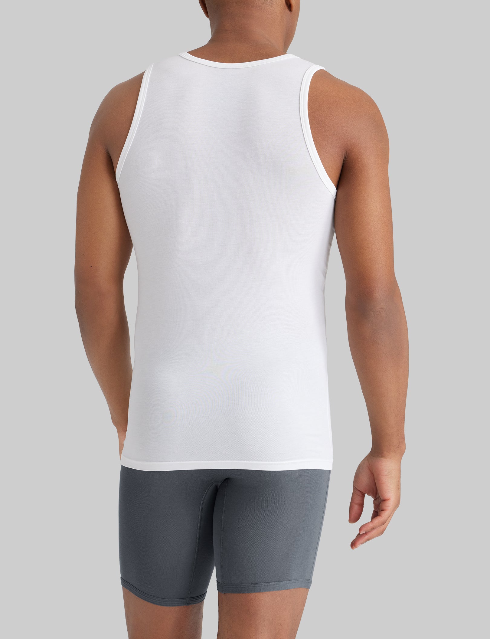 Second Skin Tank Stay-Tucked Undershirt (3-Pack) - Image 4