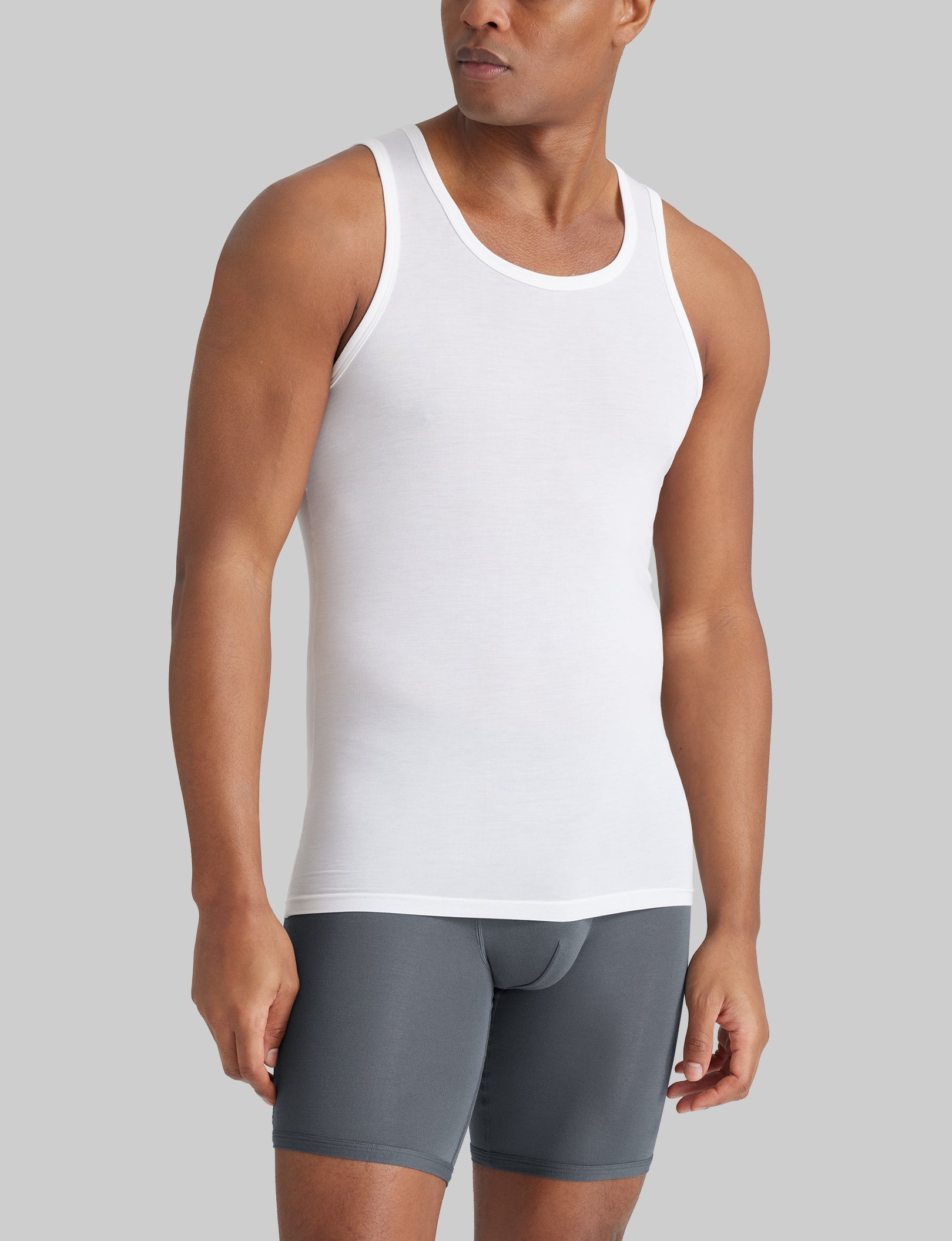Second Skin Tank Stay-Tucked Undershirt (3-Pack) - Image 2