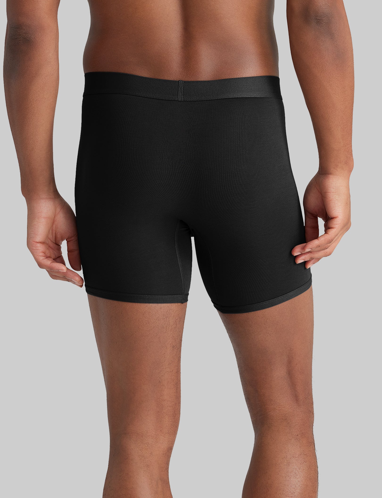 Cool Cotton Mid-Length Boxer Brief 6" (6-Pack) - Image 3
