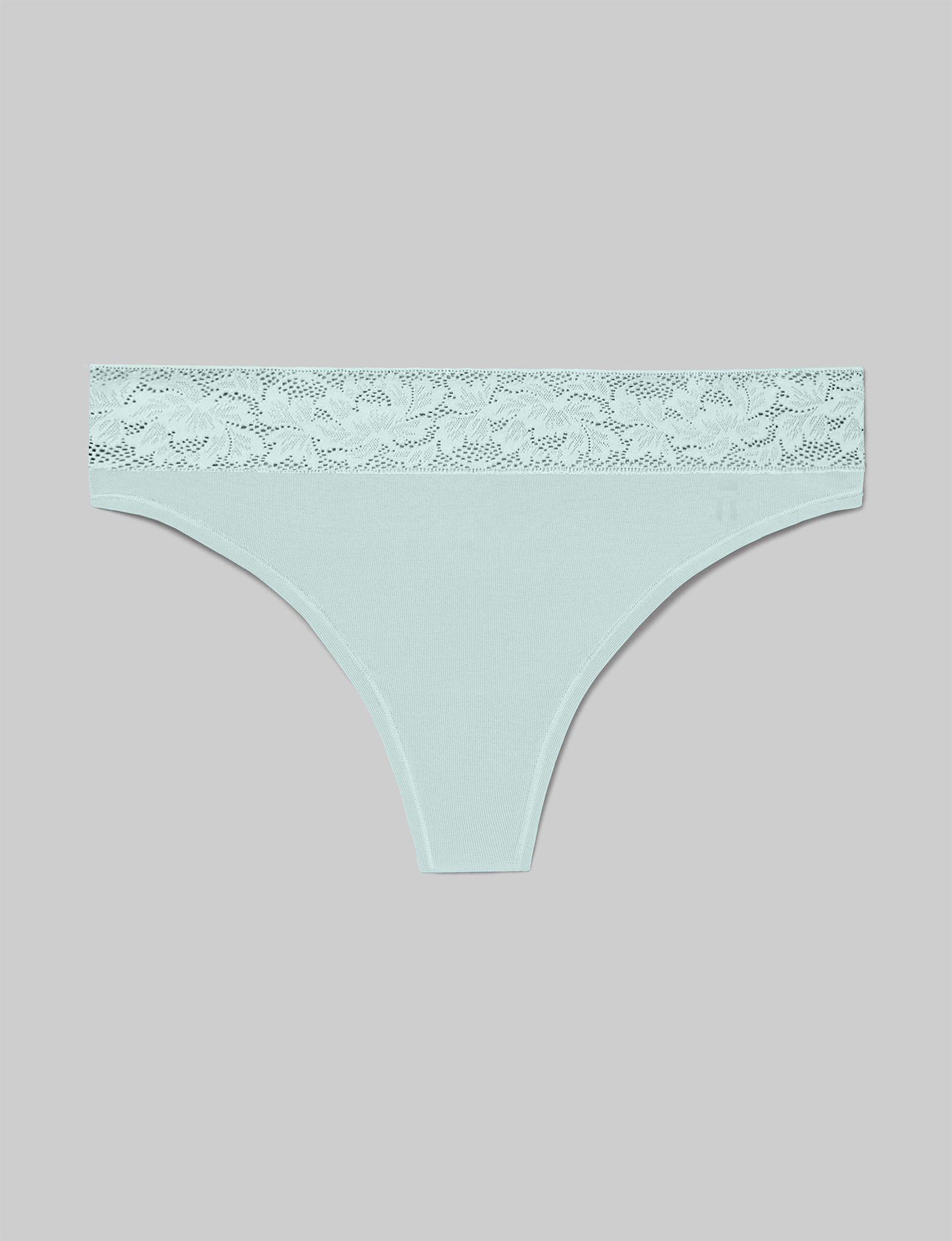 Women's Second Skin Thong, Lace Waist - Image 4