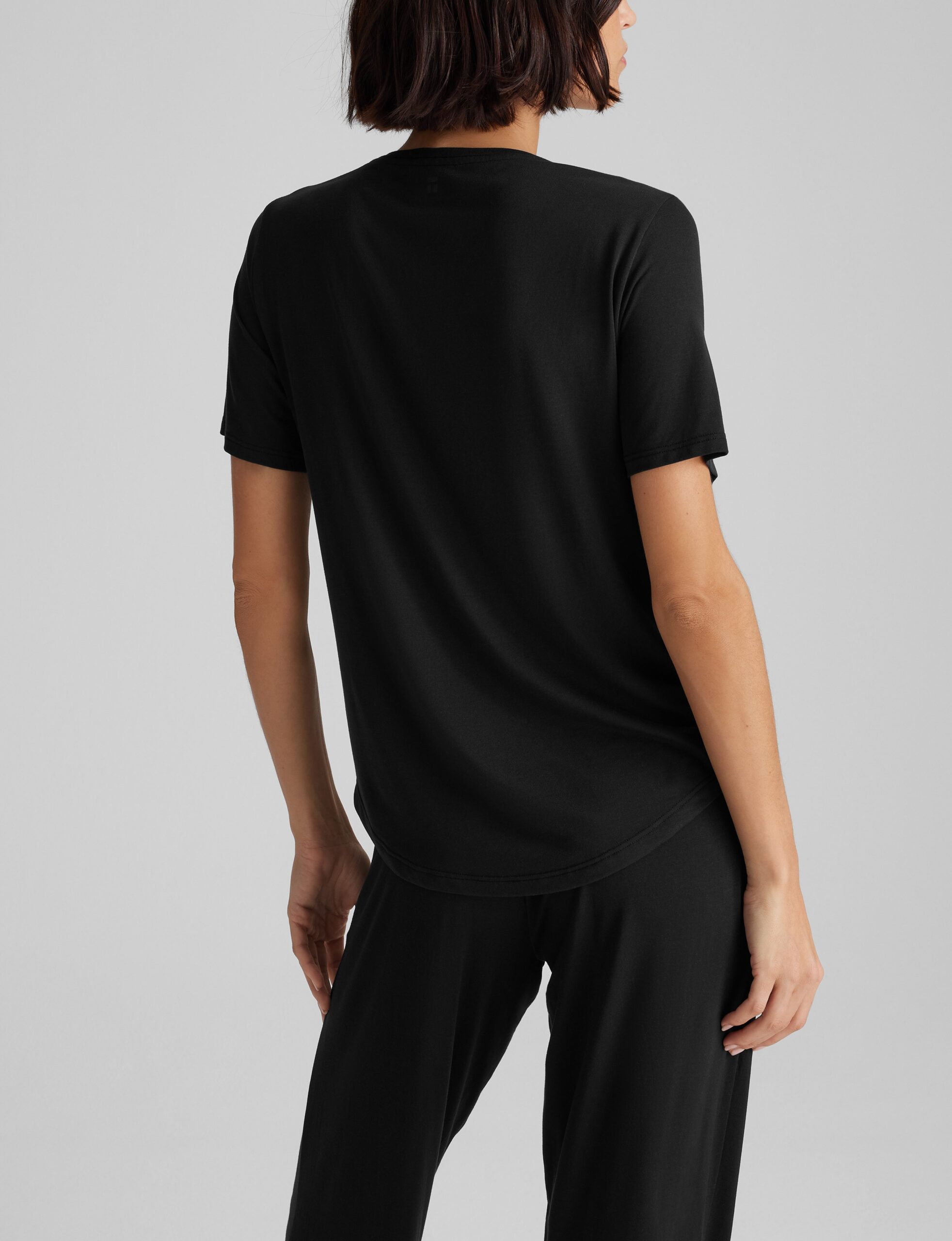 Women's Second Skin Sleep Pocket Tee & Pant Set - Image 5