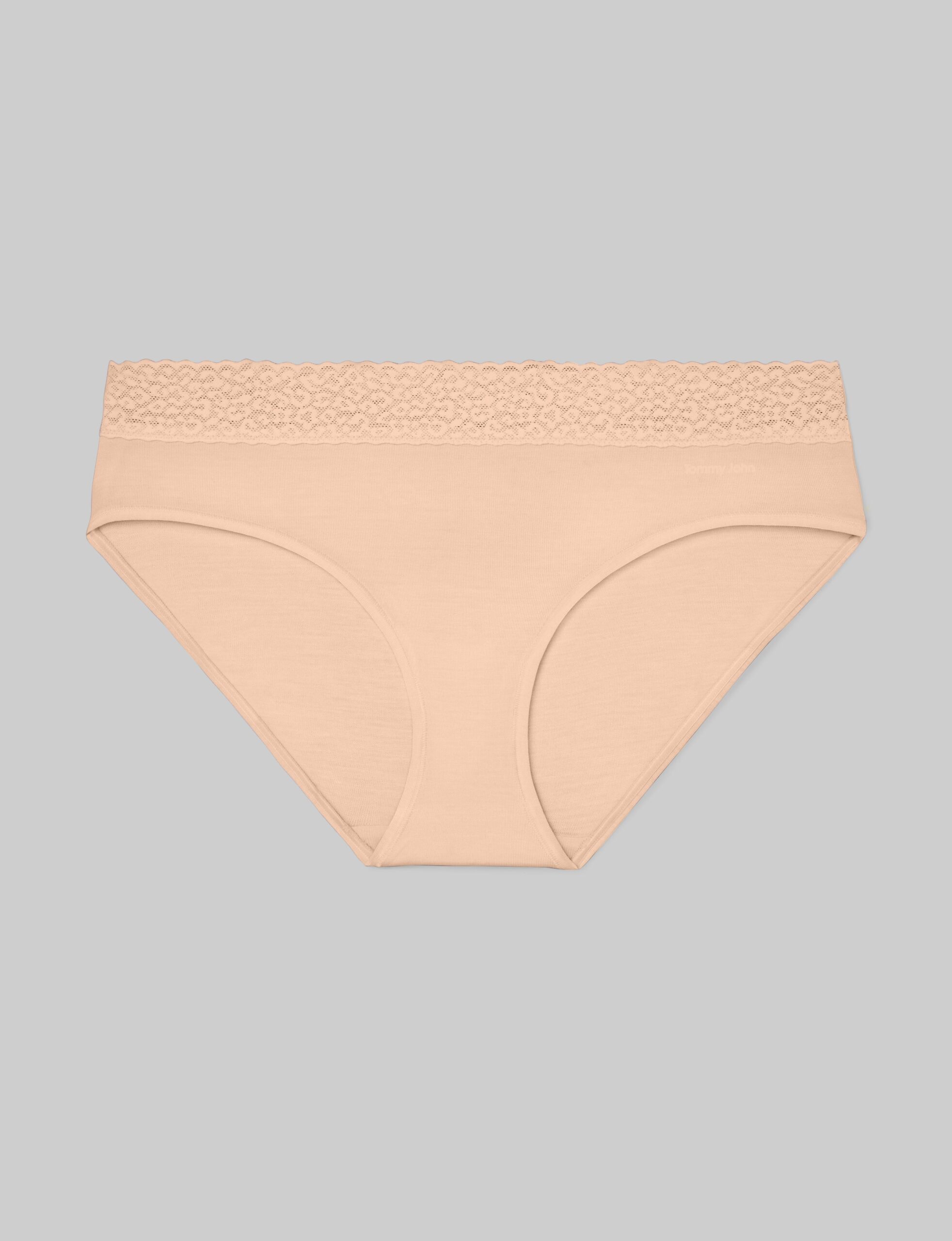 Women's Second Skin Brief, Lace Waist