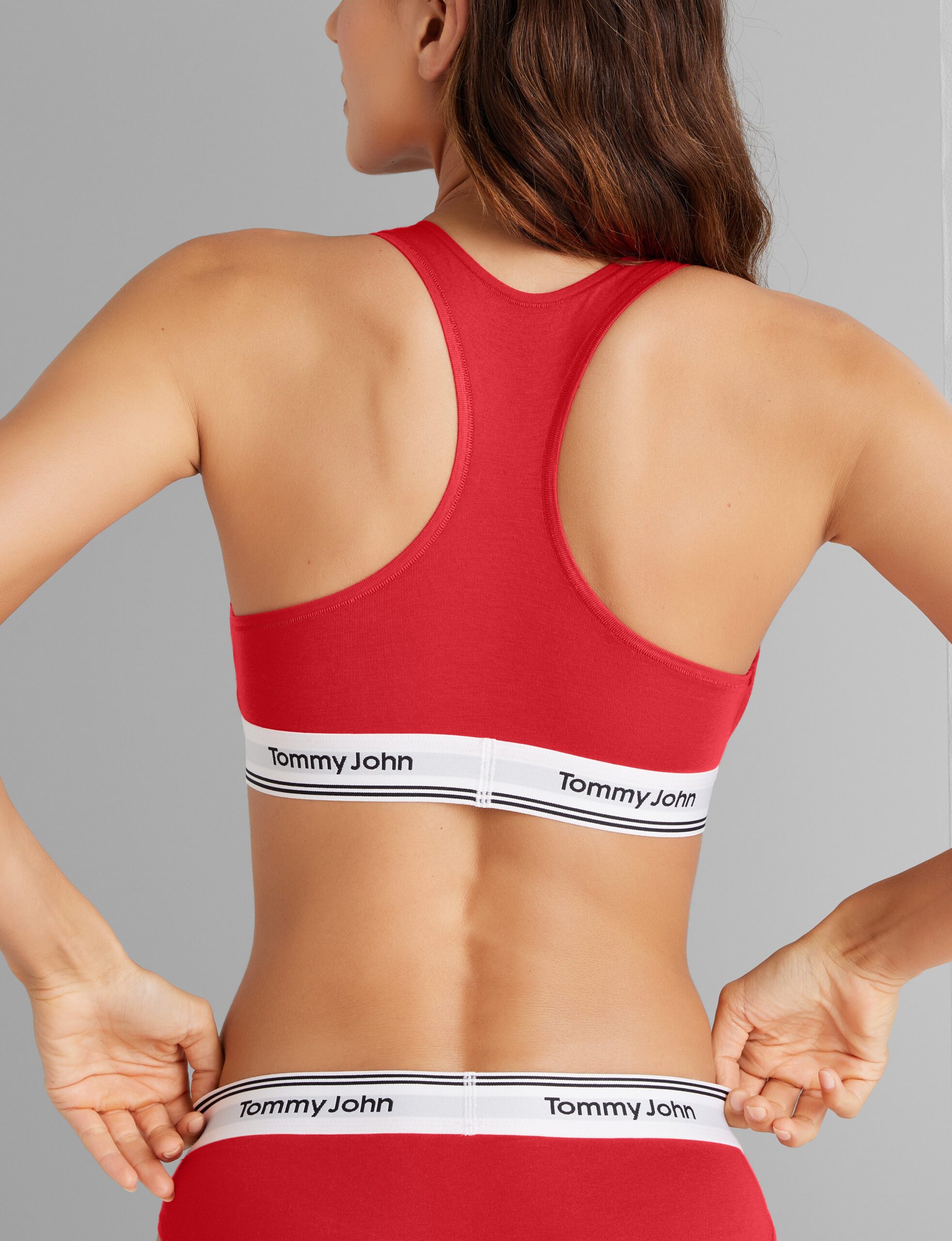 Signature Cotton Scoop Bralette - Image 3