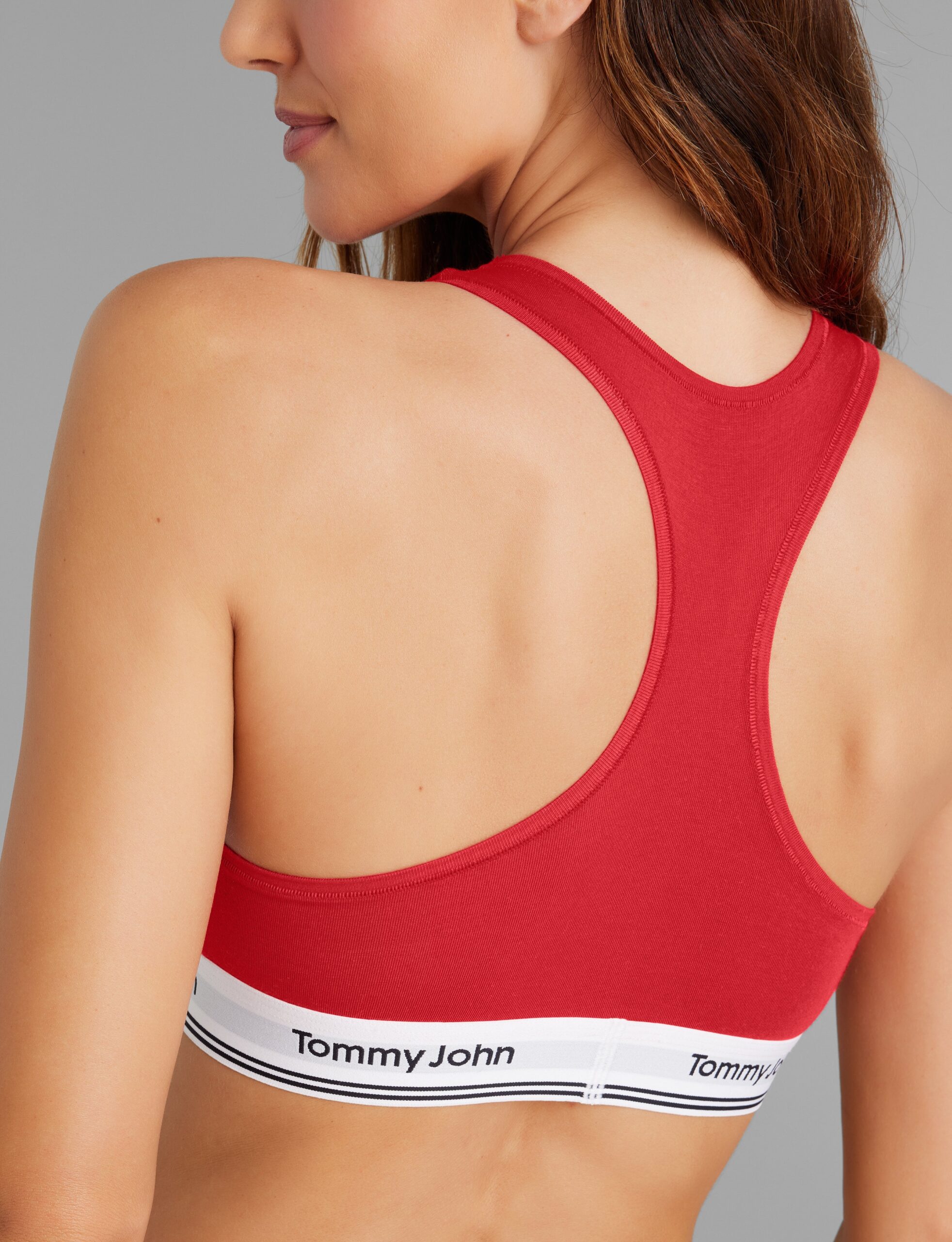 Signature Cotton Scoop Bralette - Image 4