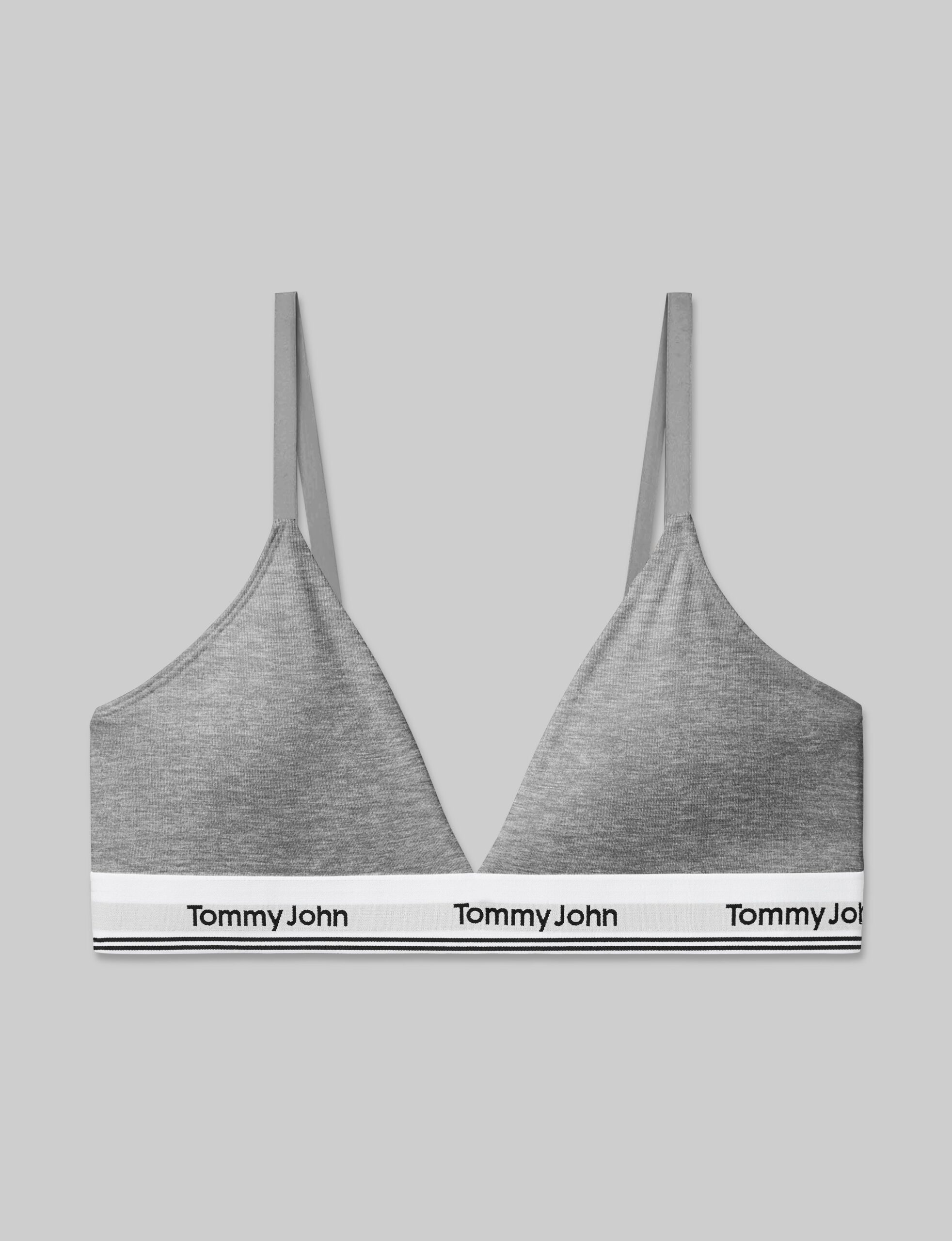 Signature Cotton Triangle Bralette