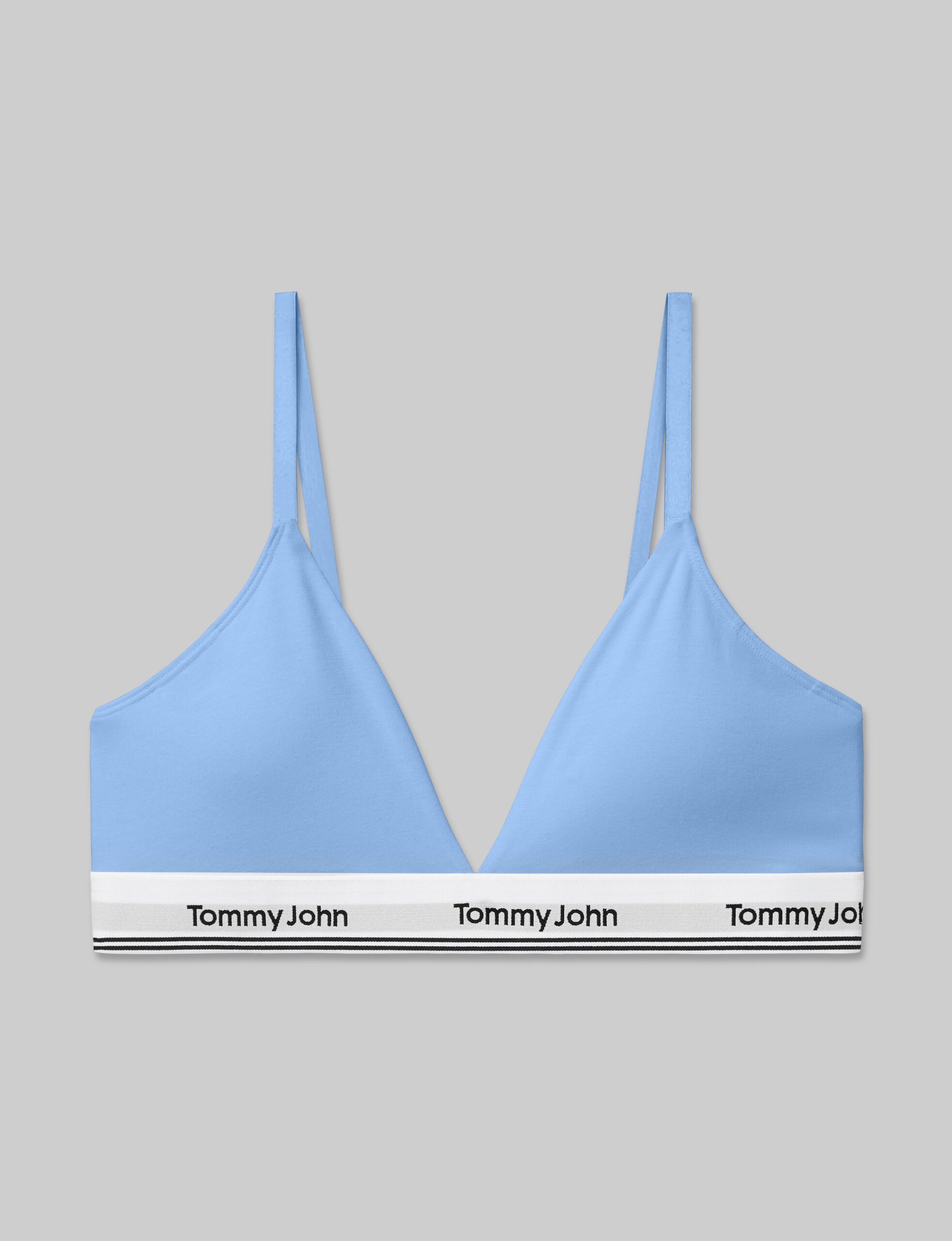 Signature Cotton Triangle Bralette