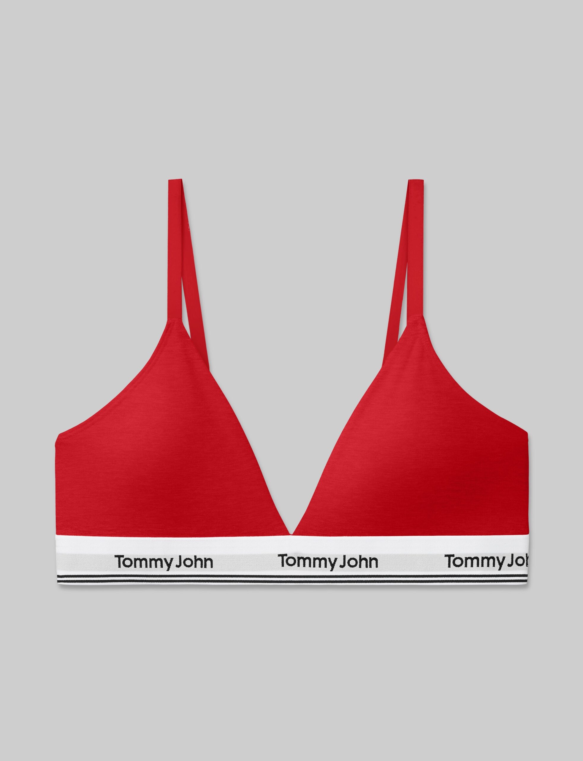 Signature Cotton Triangle Bralette - Image 6