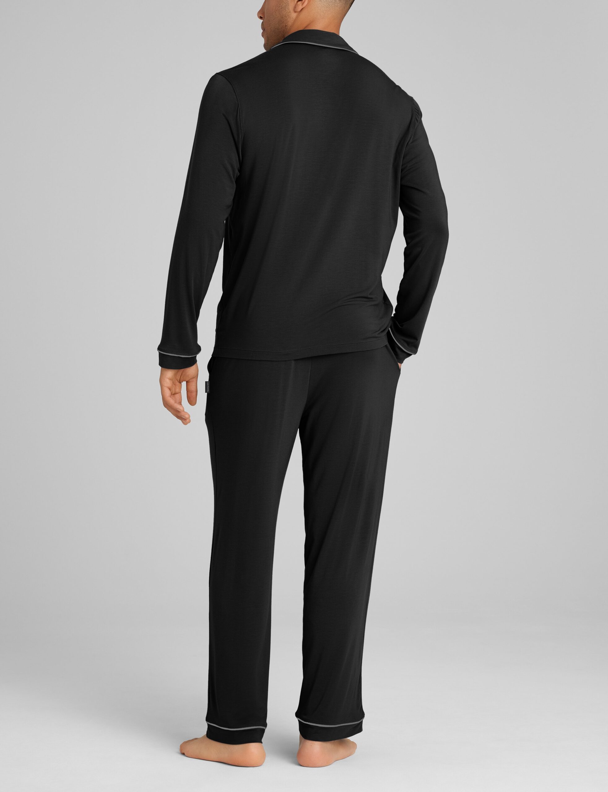 Downtime Long Sleeve Pajama Top & Pant Set - Image 4