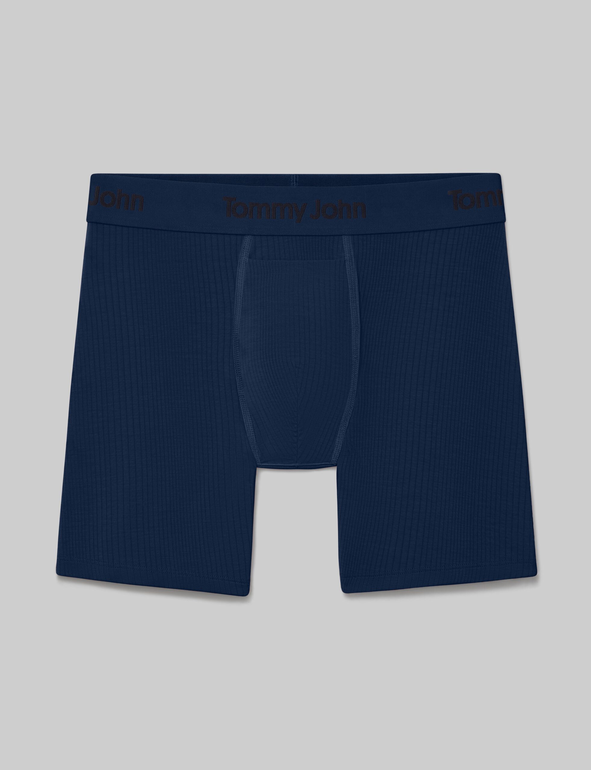 Second Skin Luxe Rib Mid-Length Boxer Brief 6" - Image 5