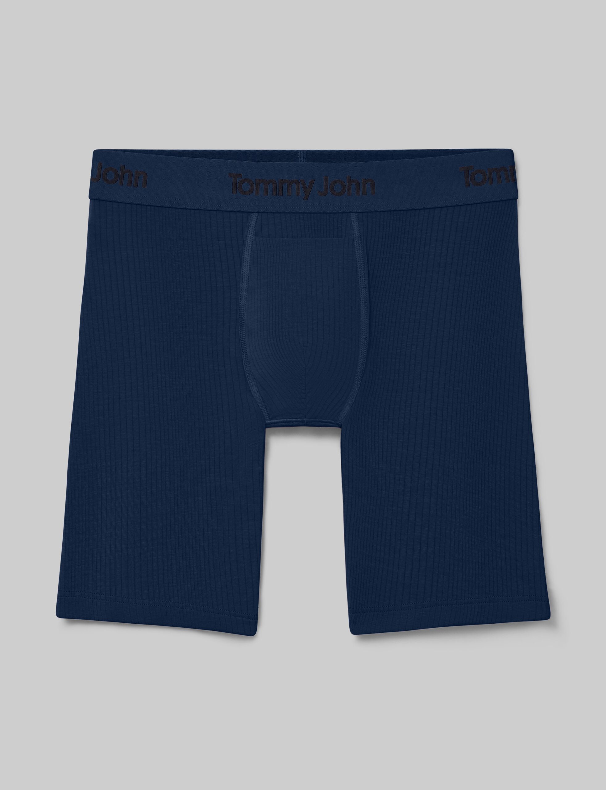 Second Skin Luxe Rib Boxer Brief 8"