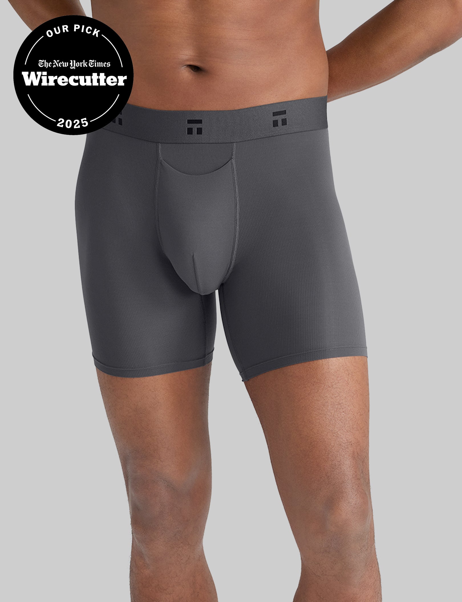 Air Mid-Length Boxer Brief 6" - Image 2